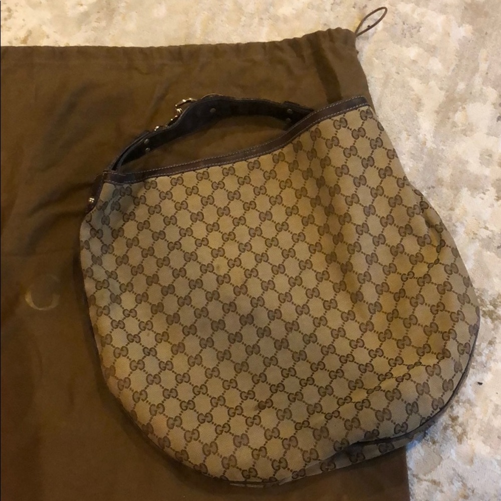 Authentic Gucci Hobo bag with dust bag